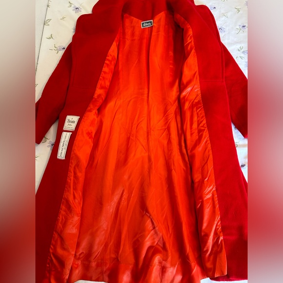 50s 60s Vintage Aileen’s Story Book Style Wool Overcoat - Picture 12 of 16